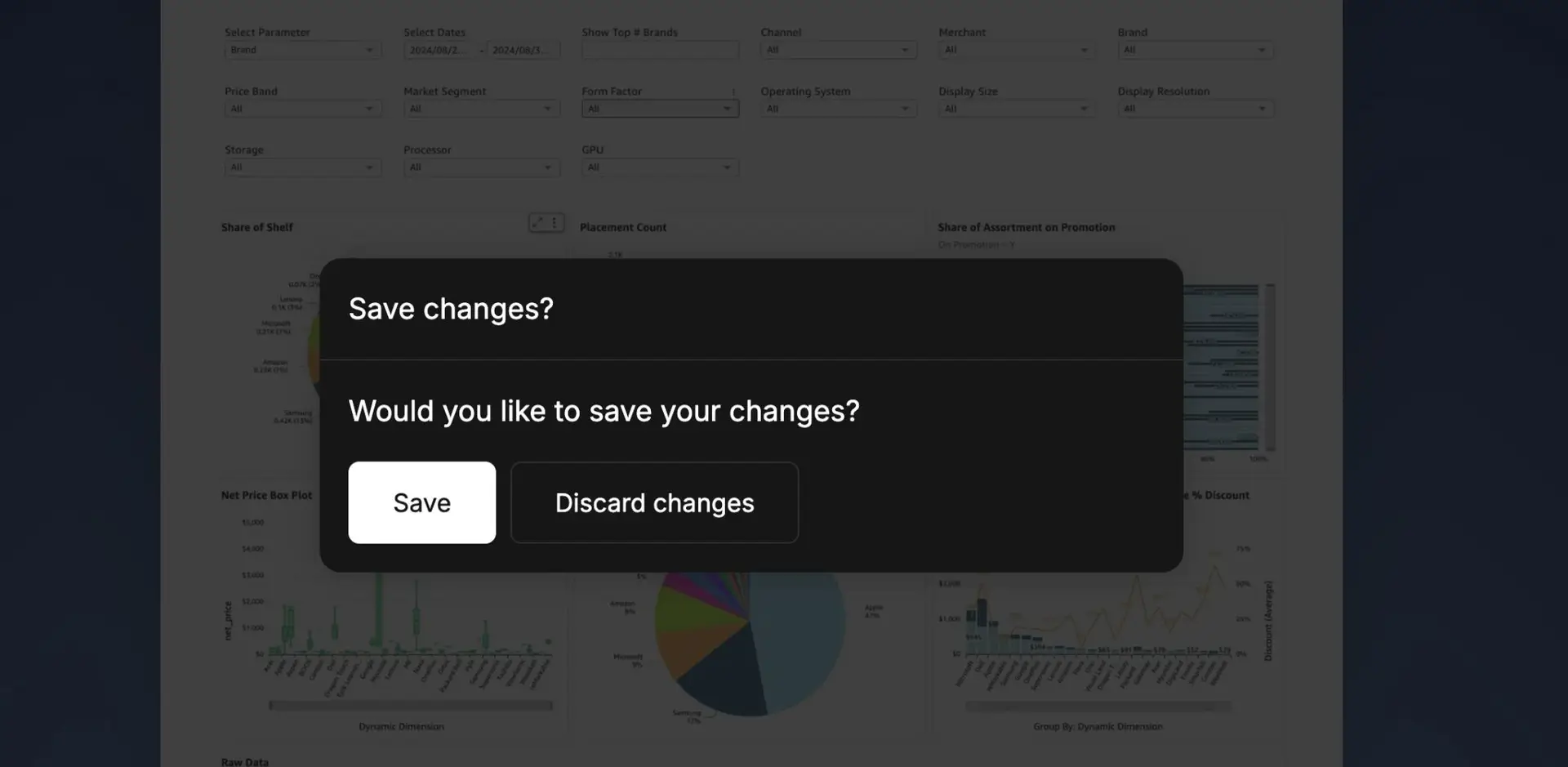 DocsHound Editor save changes confirmation dialog